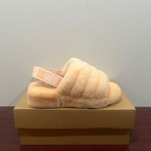 Ugg, Fluff Yeah Slide, 1095119, Scallop
